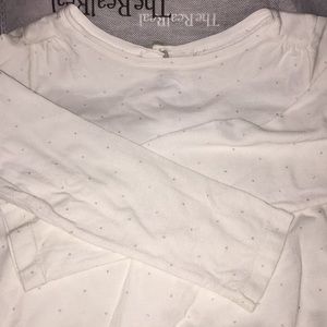 Jacadi Paris long sleeve girls shirt 6Y